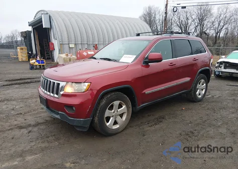 2012 Jeep Grand Cherokee Laredo из США, поврежденный, VIN 1C4RJFAG1CC207969